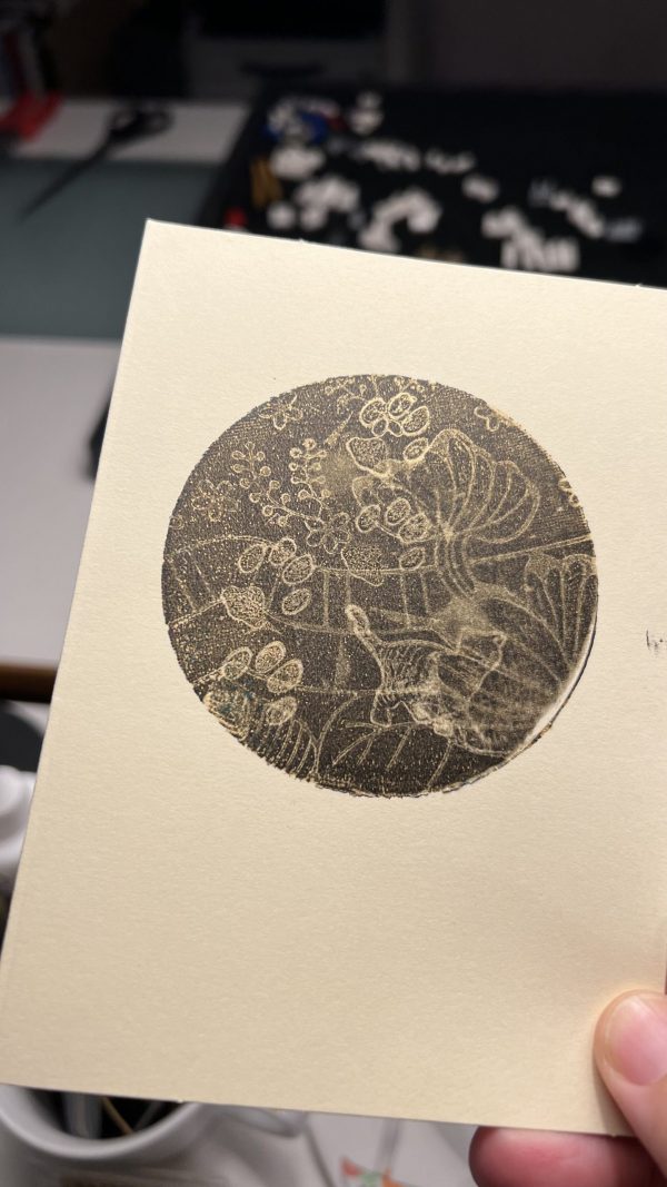 Arbeitsraum Workshop 15.01.26 | Gelplatten-Druck – kreative Monoprints – Bild 12