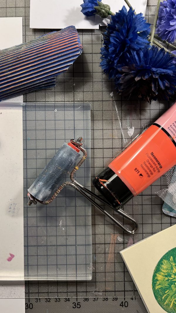 Arbeitsraum Workshop 15.01.26 | Gelplatten-Druck – kreative Monoprints – Bild 16