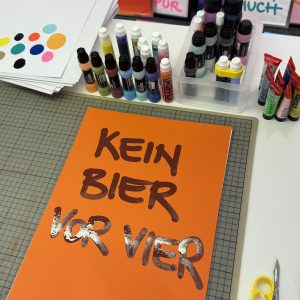 Arbeitsraum Workshop 13.06.26 | Schöne Sprüche im Rahmen