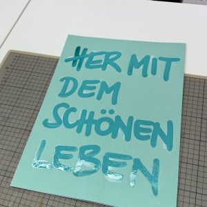Arbeitsraum Workshop 23.04.26 | Schöne Sprüche im Rahmen
